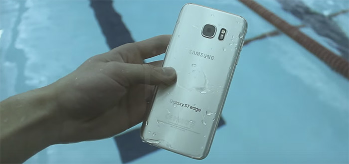 Samsung Galaxy S7 Edge water