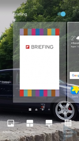 Samsung Galaxy S7 flipboard briefing