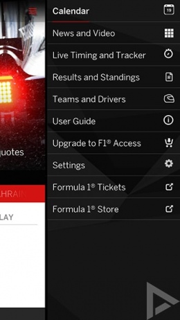 F1 app