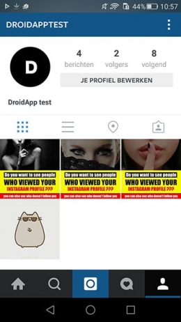 Instagram account hack