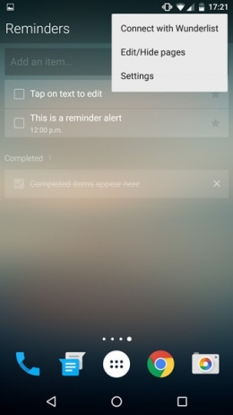 Arrow Launcher Wunderlist