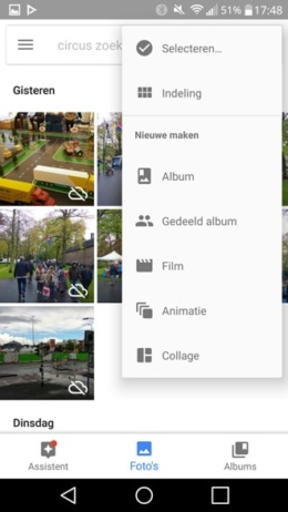 Google Foto's 1.19