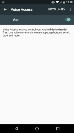 Google Voice Access