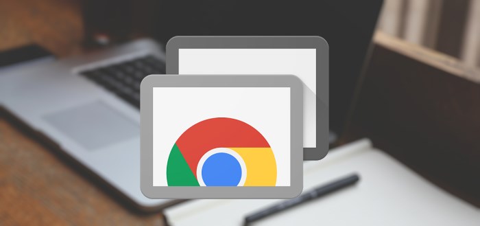 Chrome Remote Desktop header
