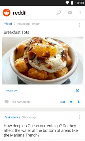 Reddit app