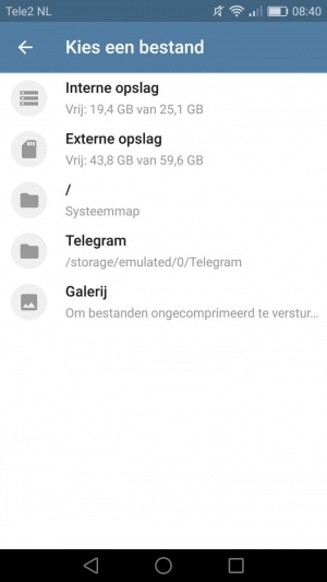 Telegram 3.8 bestanden