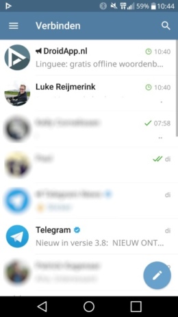 Telegram storing 29 maart 2018