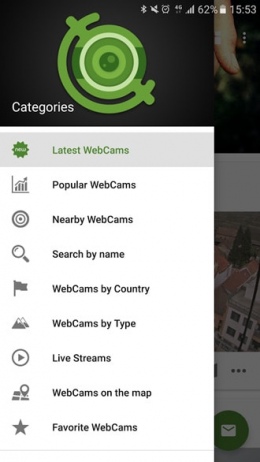 Webcams app