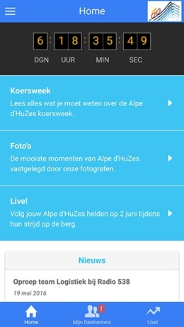 Alpe d'HuZes app 2016