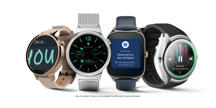 Android Wear 2.0 preview