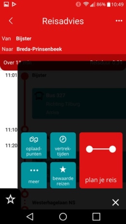 Arriva app planner