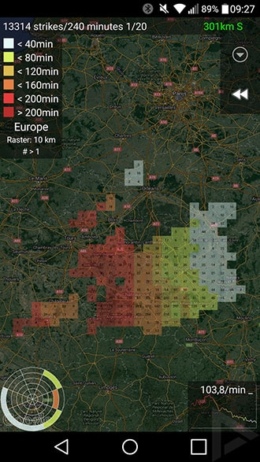 Blitzortung Lightning Monitor