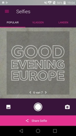 Eurovisie Songfestival app 2016