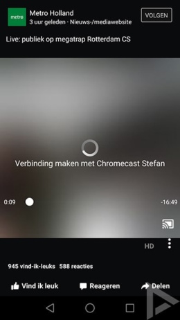 Facebook Chromecast