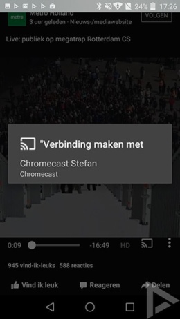 Facebook Chromecast