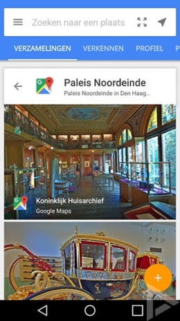 Google Street View Paleis Noordeinde