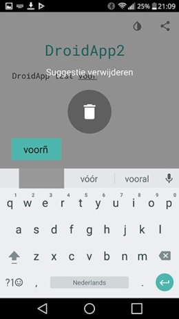 Google Toetsenbord 5.0 verwijderen