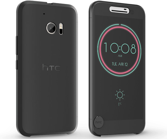 HTC 10 Ice View cover