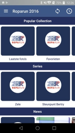 Roparun 2016 app