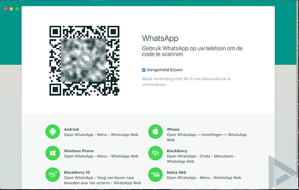 WhatsApp desktop