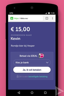 ABN Amro Tikkie app