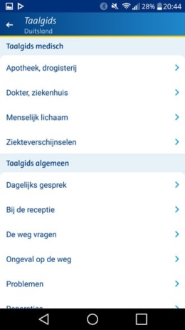 ANWB Vakantiehulp app