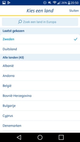 ANWB Vakantiehulp app