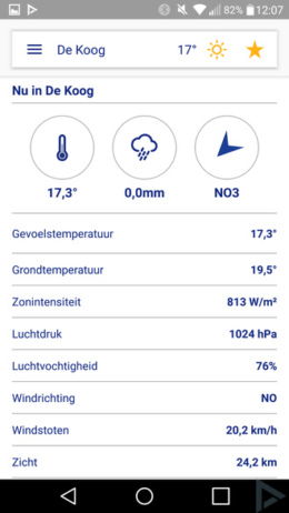 Buienradar app