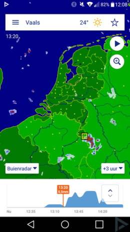 Buienradar app