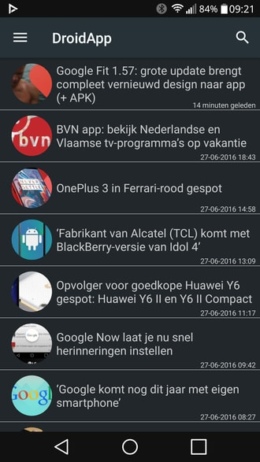 DroidApp App 2.0