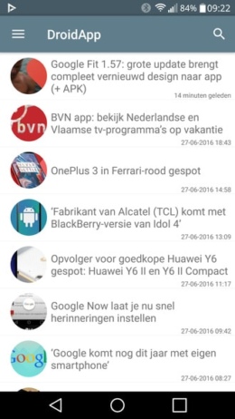 DroidApp App 2.0