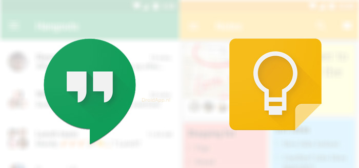 Google Keep Hangouts