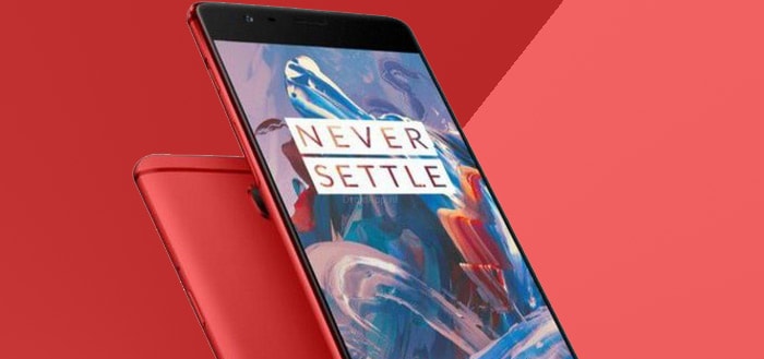 OnePlus 3 rood