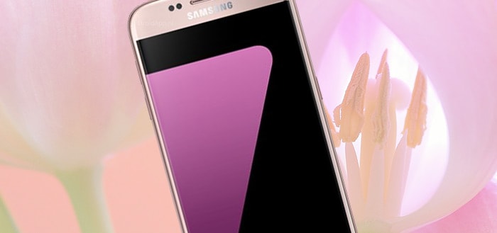 De stad Octrooi Kerkbank Roze Samsung Galaxy S7 (Edge) nu beschikbaar in Nederland