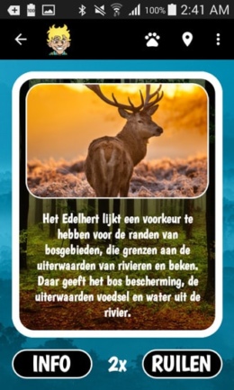 Staatbosbeheer Perfect Earth Animals app