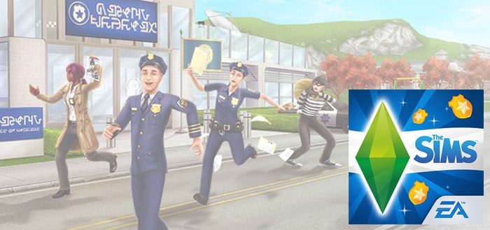 The Sims FreePlay Police