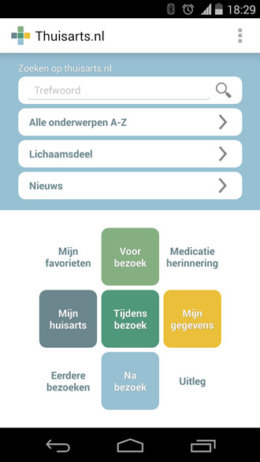 Thuisarts app