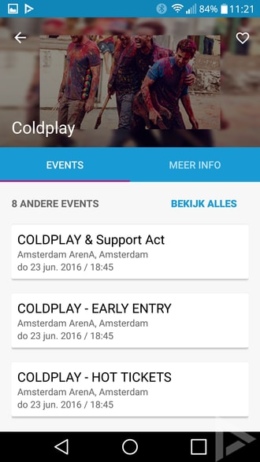 Ticketmaster app