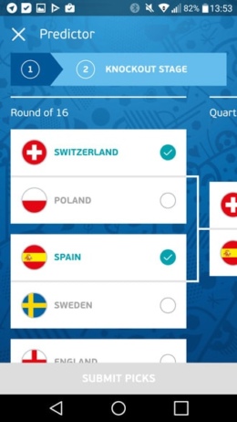 UEFA Euro 2016 predictor