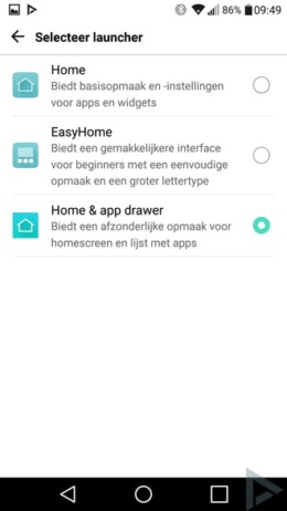 launcher app drawer