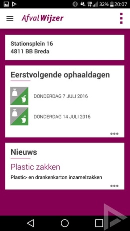 AfvalWijzer app