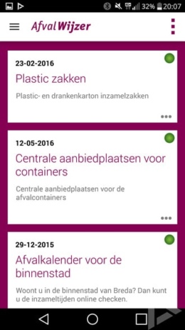 AfvalWijzer app