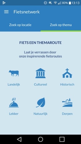 Fietsnetwerk app