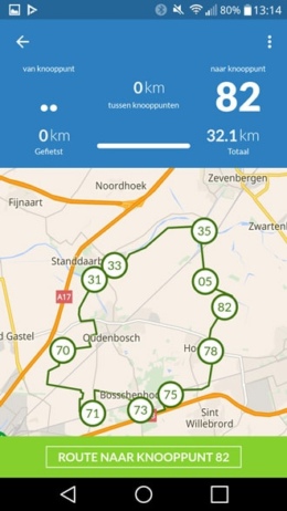 Fietsnetwerk app