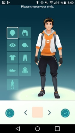 Pokémon GO avatar