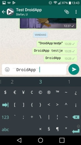 WhatsApp FixedSys