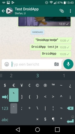 WhatsApp FixedSys