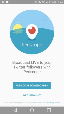 Twitter periscope