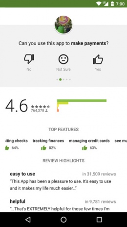 Beoordelingen Google Play Store