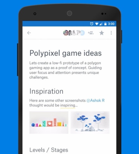 paper dropbox app